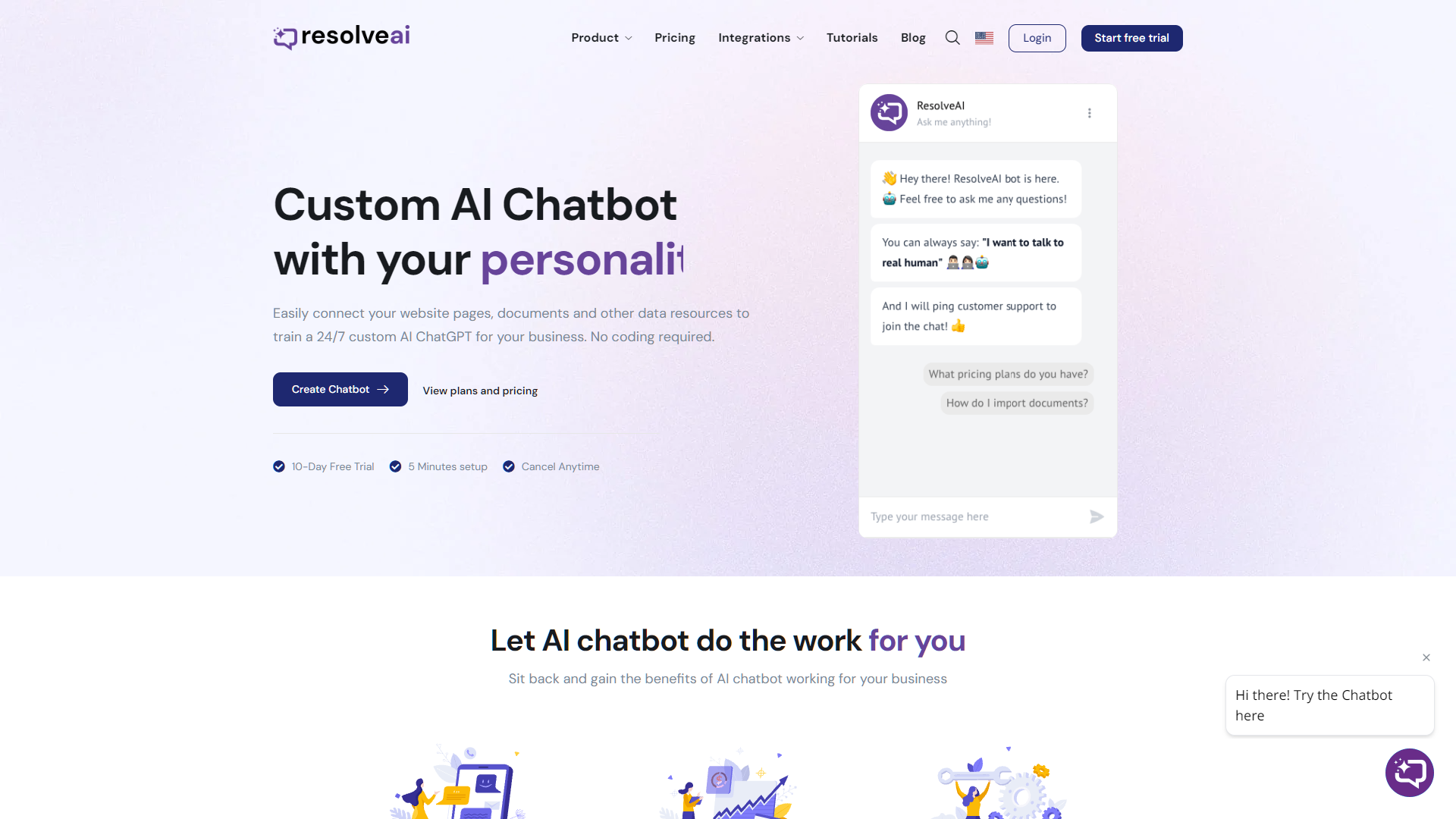 ResolveAI screenshot