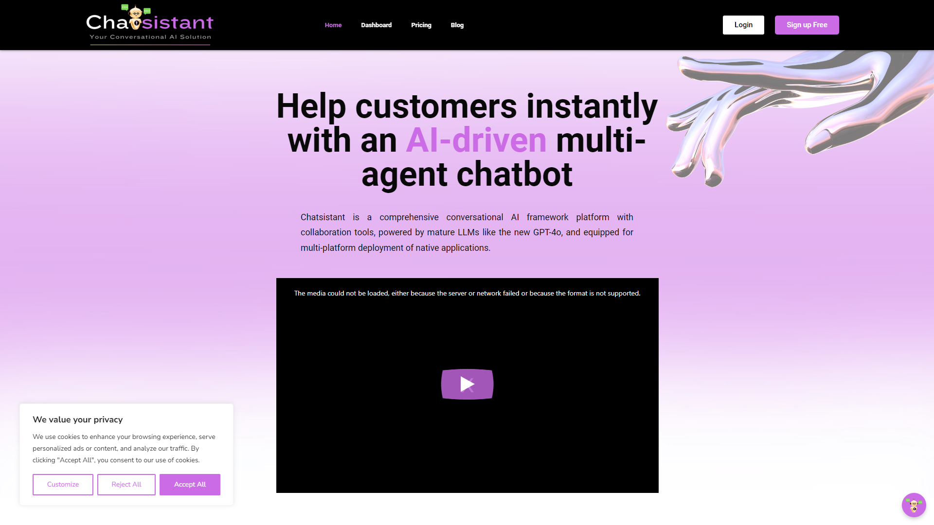 Chatsistant screenshot