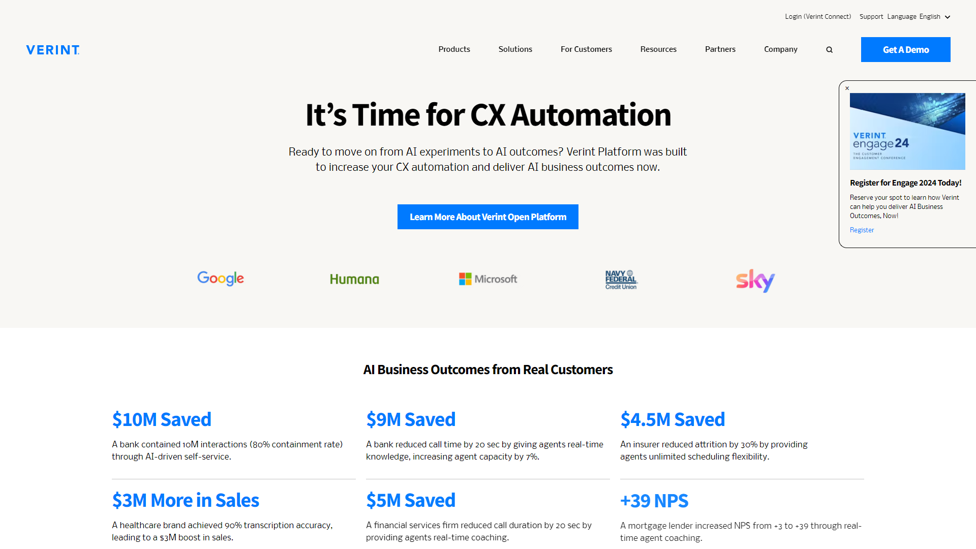 Verint Real-Time Agent Assist screenshot
