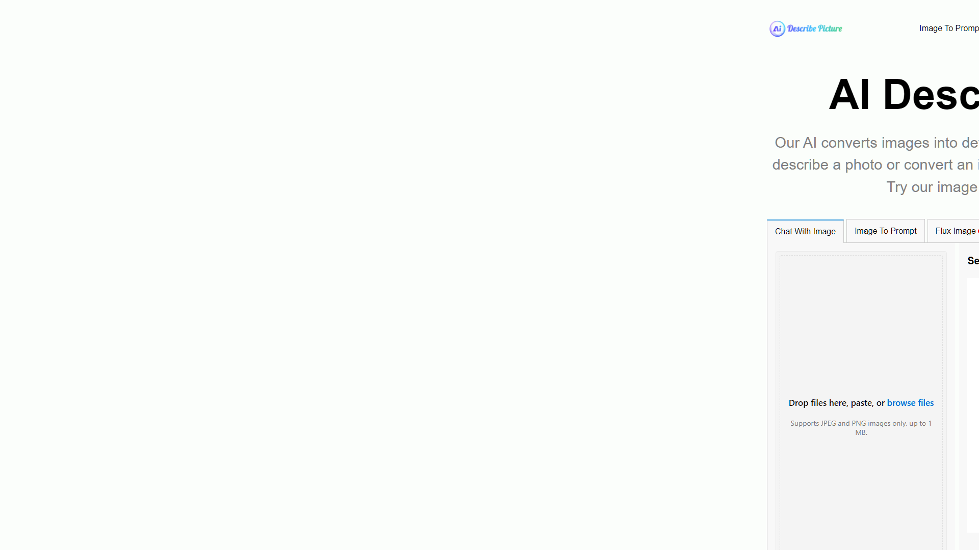 AI Describe Picture screenshot