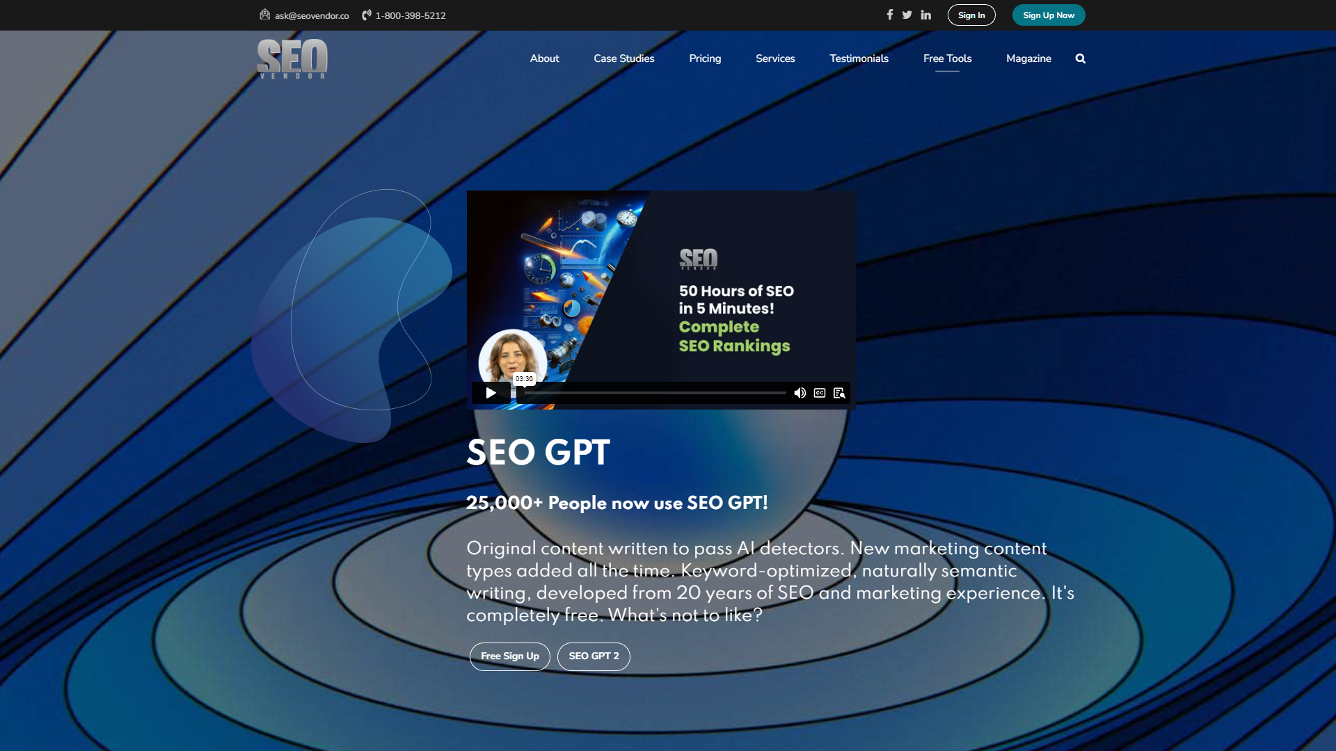 SEO GPT screenshot