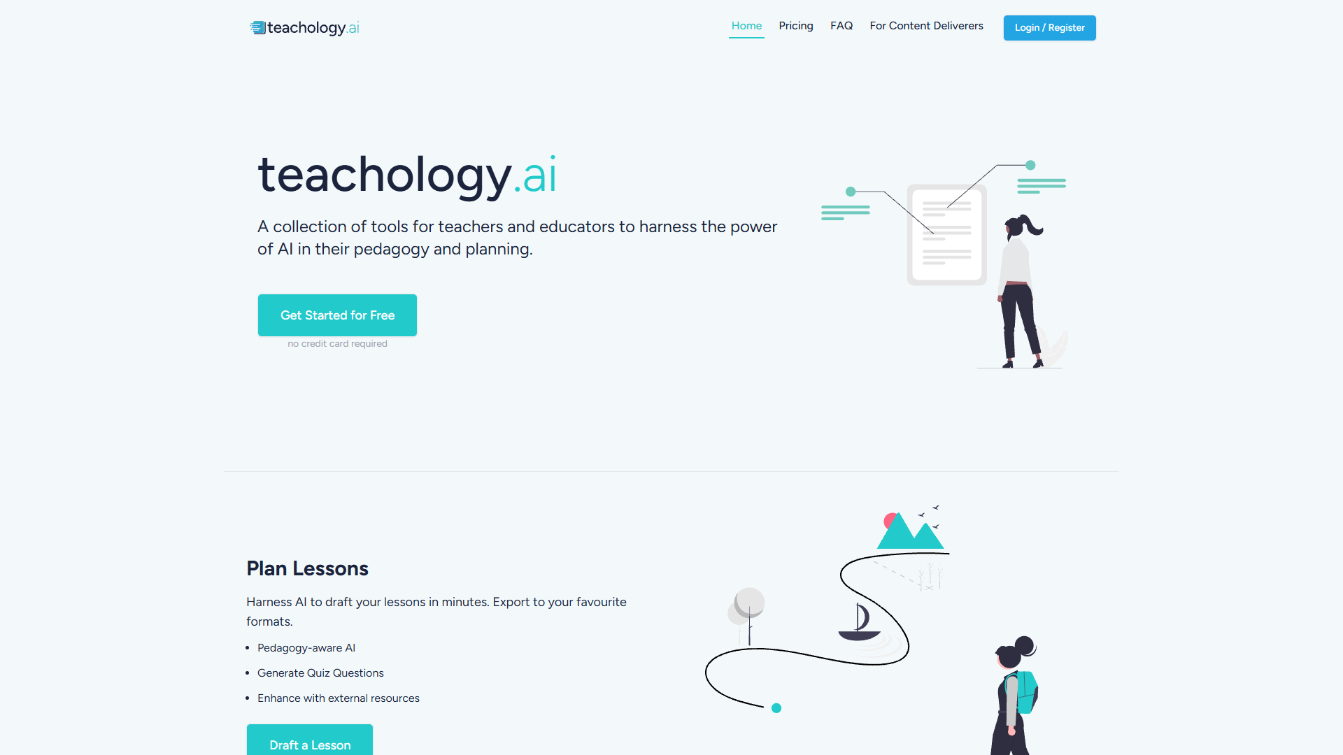 Teachology.ai screenshot