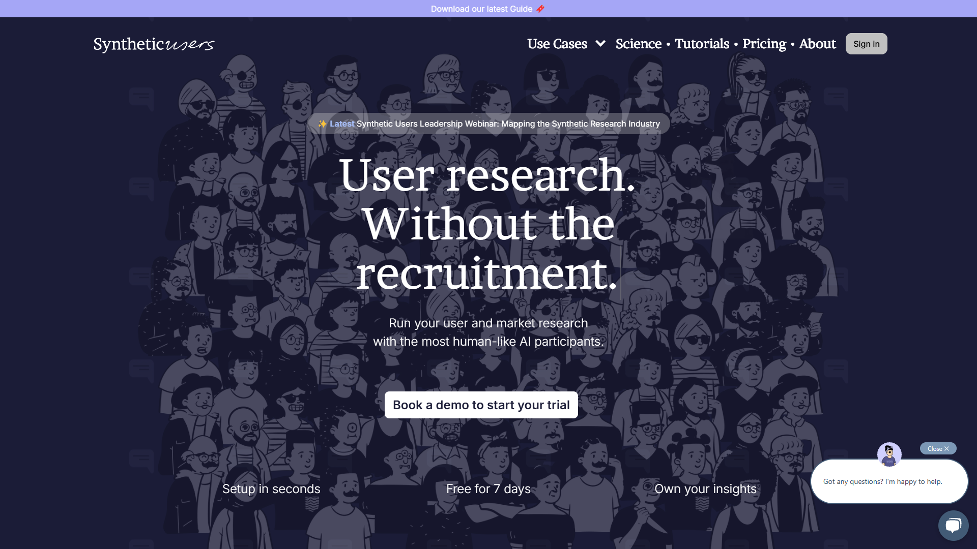 Synthetic Users screenshot