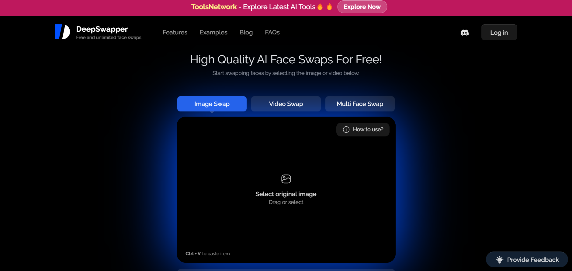 DeepSwapper screenshot