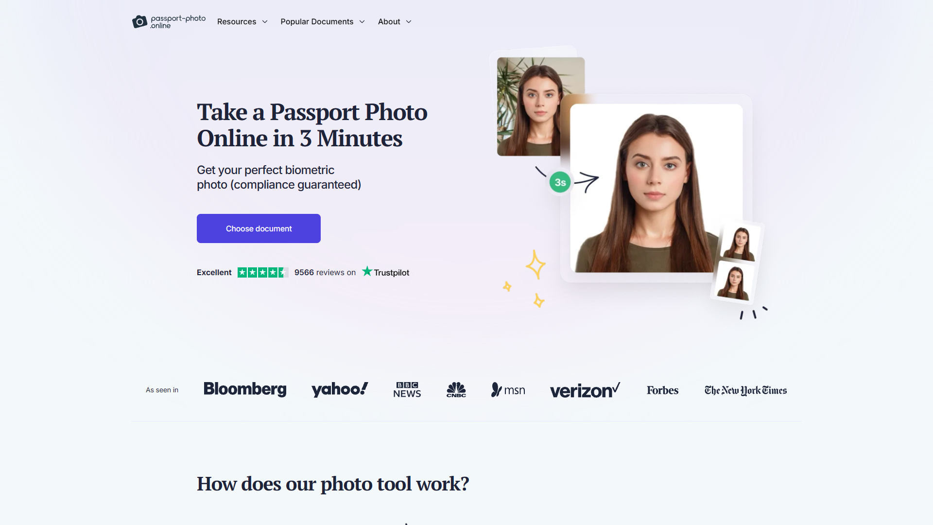 Passport Photo Online screenshot