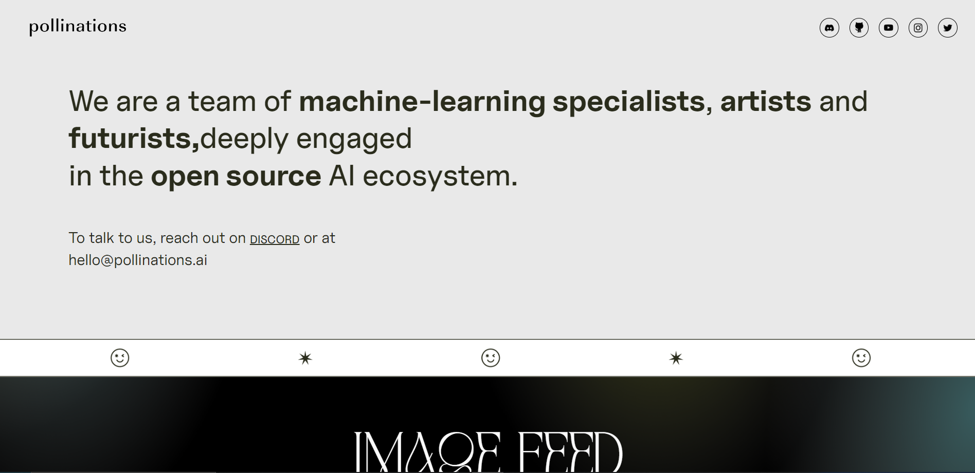 Pollinations screenshot