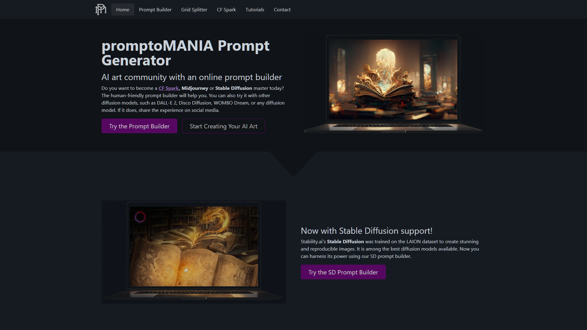 PromptoMANIA screenshot