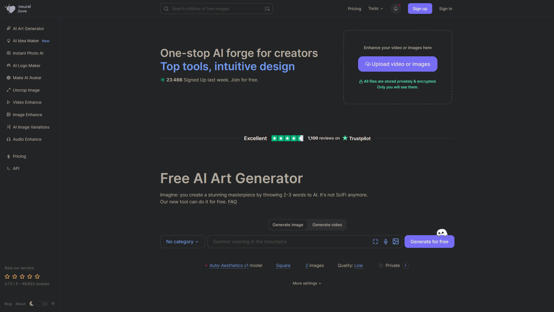 neural love screenshot