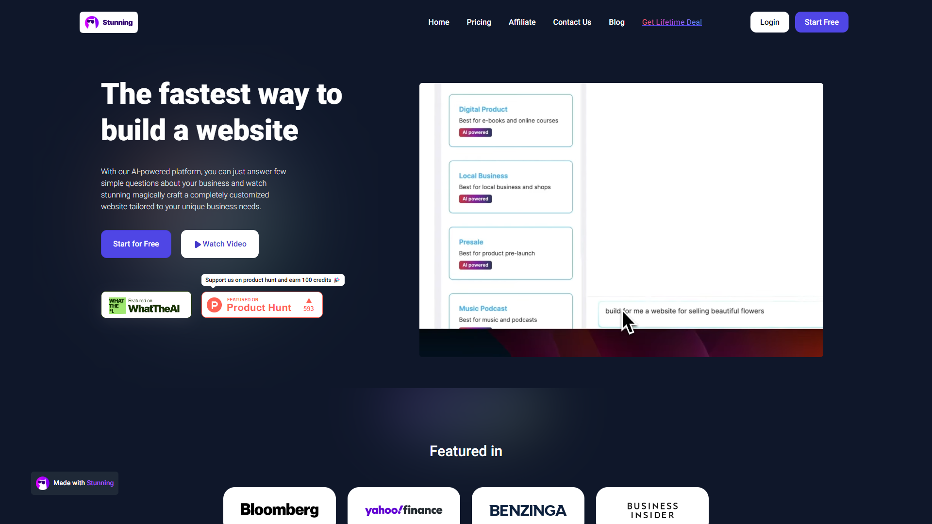 Stunning so screenshot