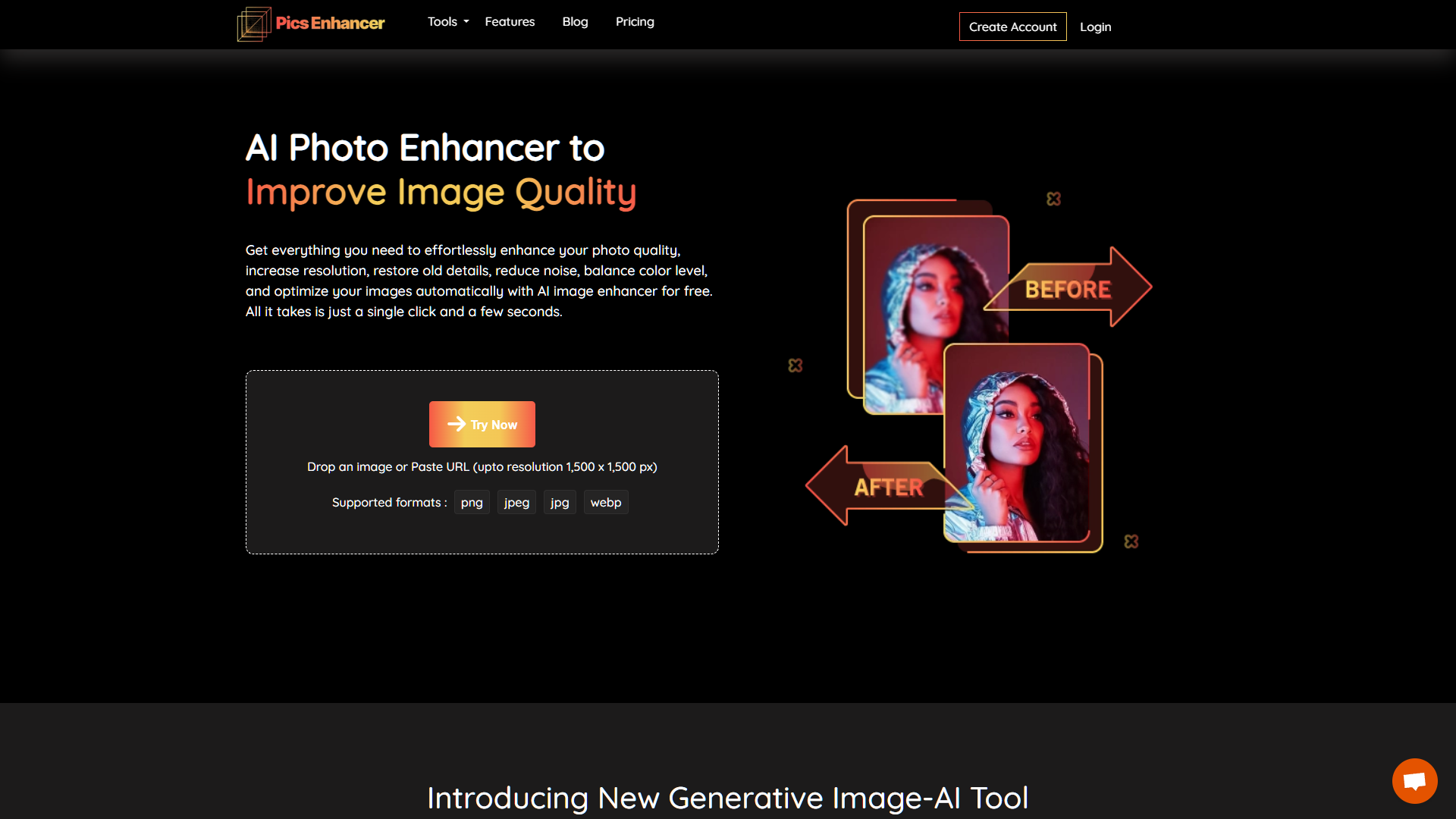Pics Enhancer screenshot