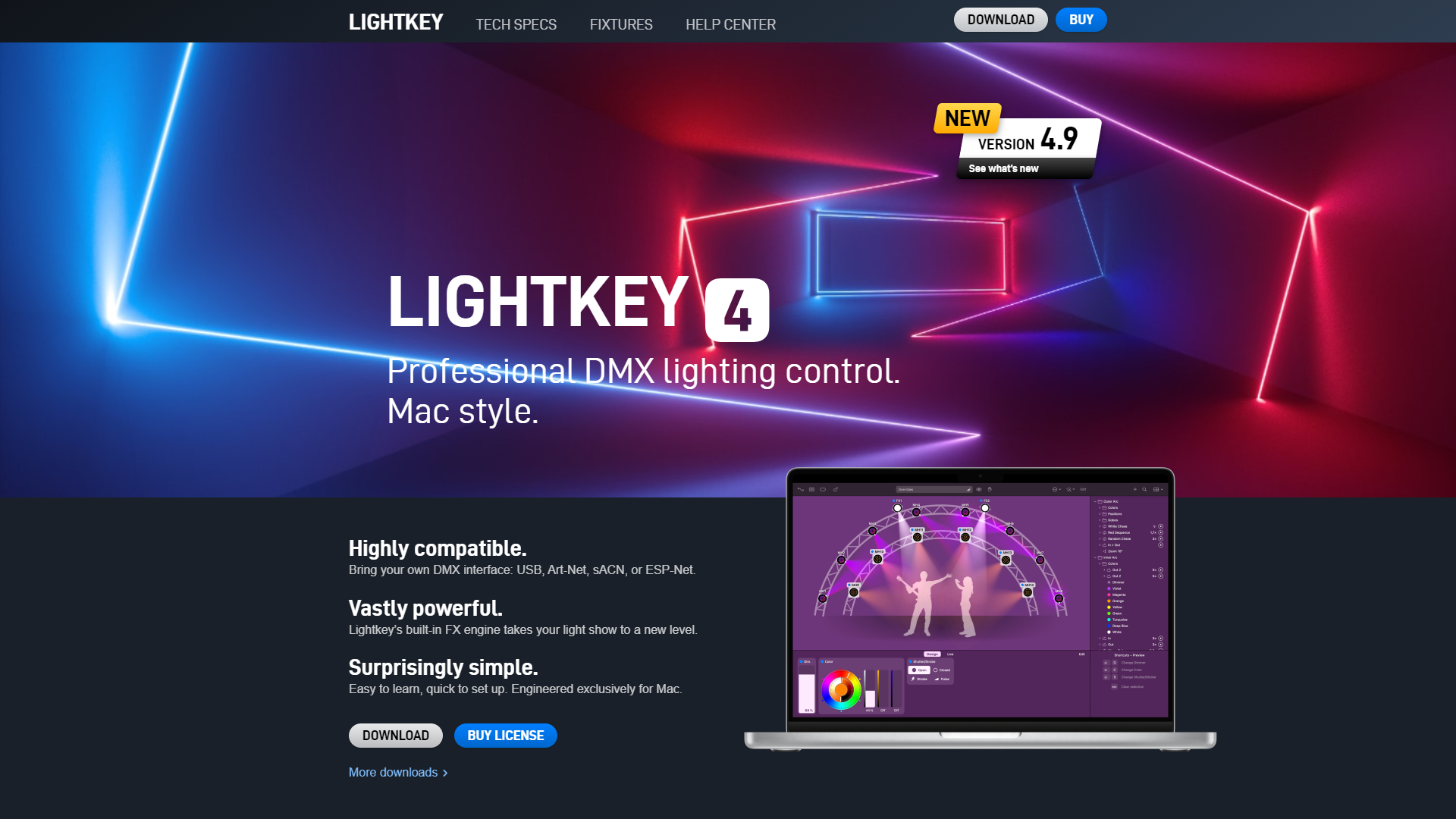 Lightkey screenshot