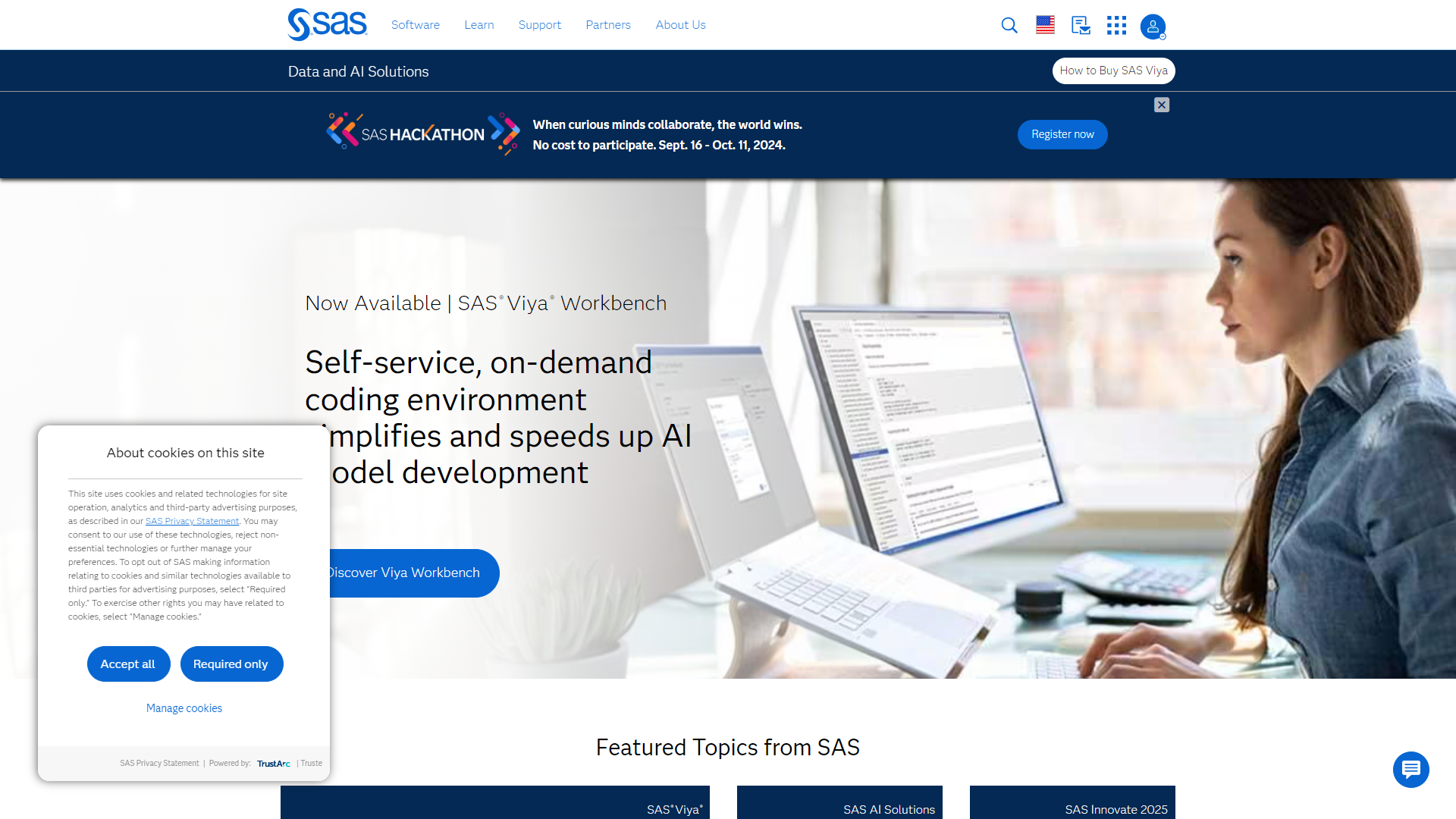 SAS Model Manager screenshot