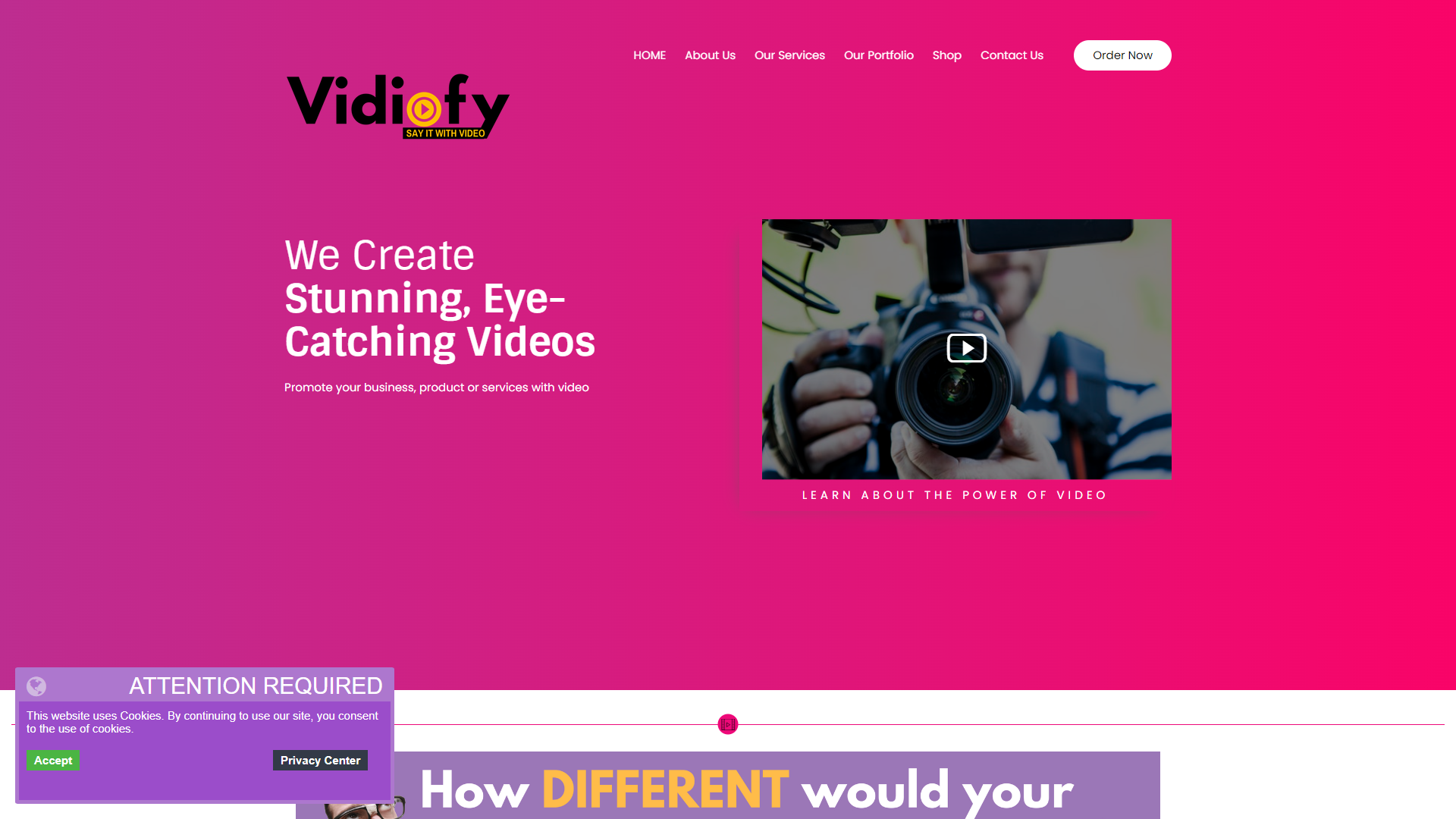 Vidiofy screenshot